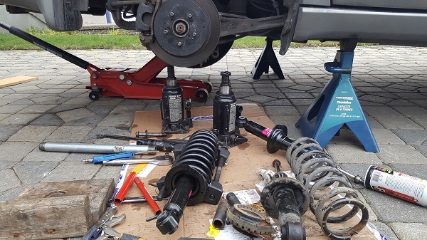 Replacing rear shocks because of ghostwalking phenomenon
